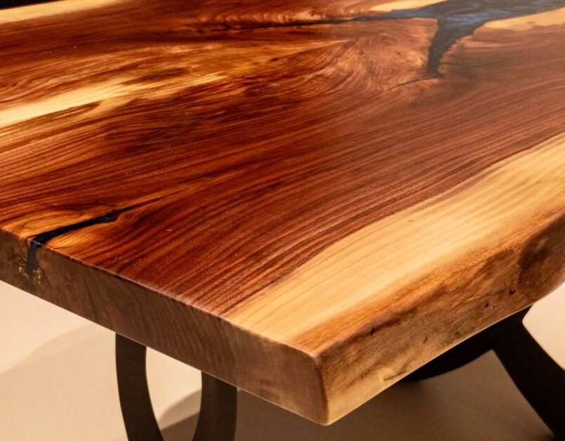How to Care for and Maintain Live-Edge and Epoxy Furniture