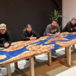 Our Biggest Project Yet_ Crafting the Caribbean-Inspired Spalted Maple River Table